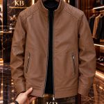 کاپشن چرم کد 8837